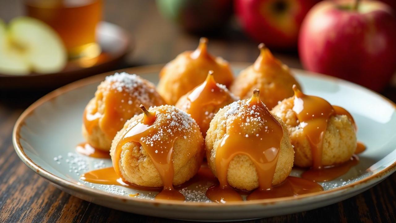 Caramel Apple Takoyaki