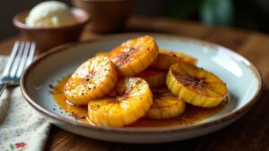 Caramelized Plantains – Zuckerbananen