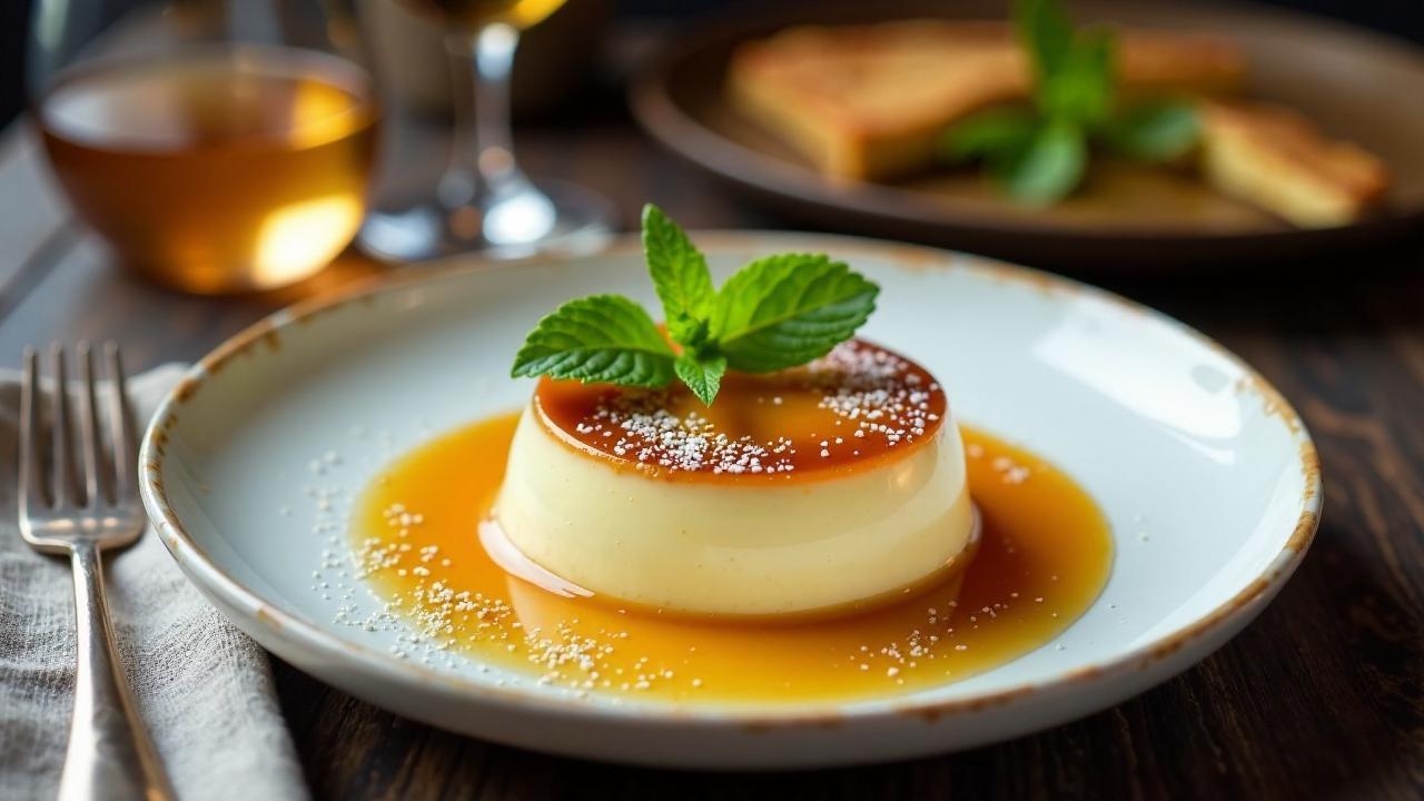 Cardamom Crème Caramel