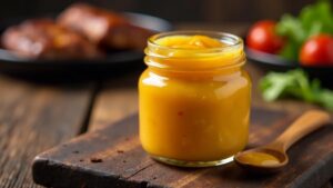 Carolina Mustard BBQ Sauce – Senf-BBQ-Sauce aus South Carolina.