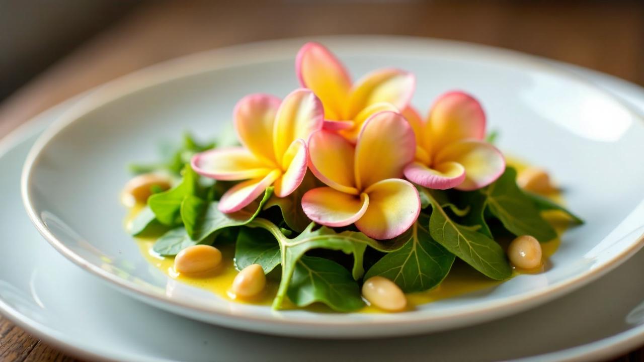 Carpaccio aus Frangipani