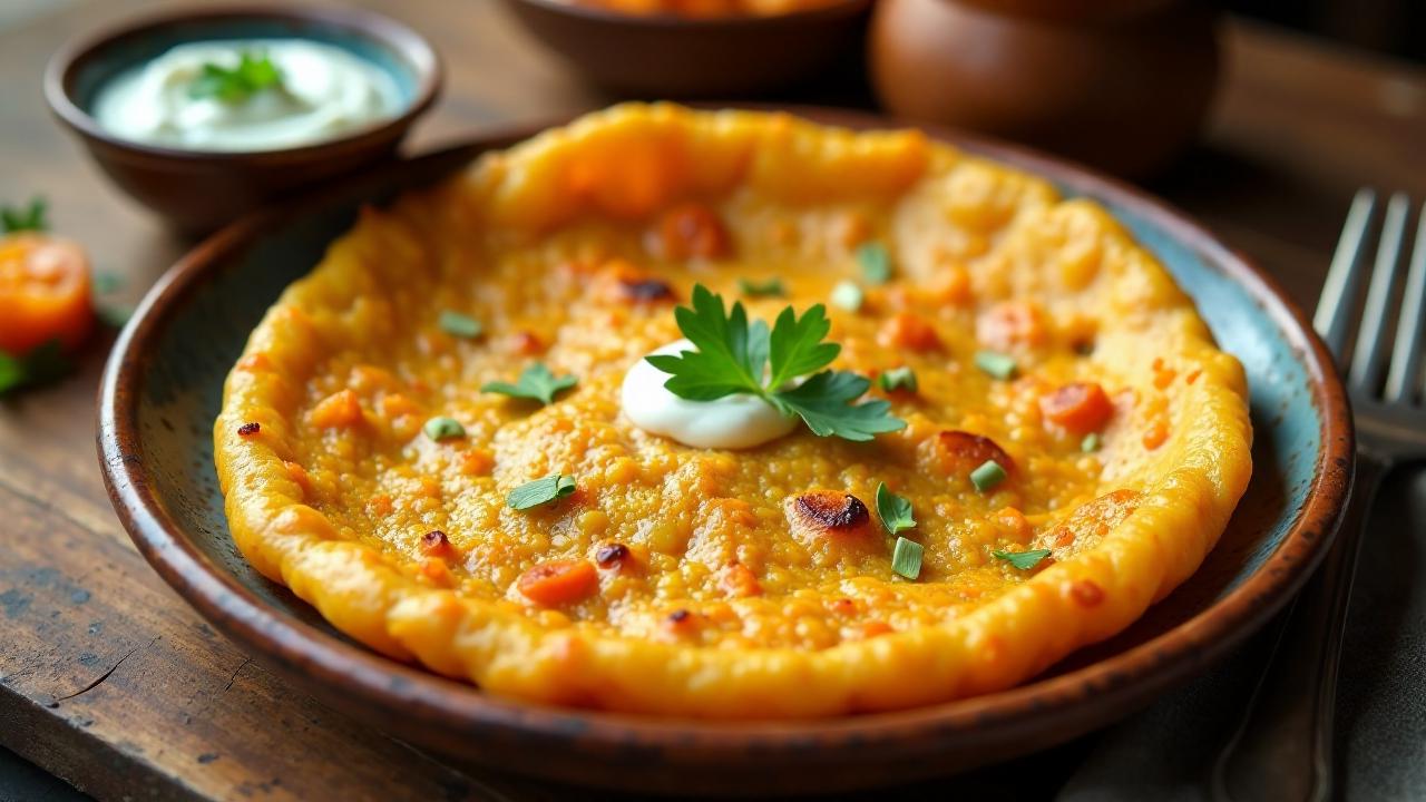 Carrot Paratha (Karotten)