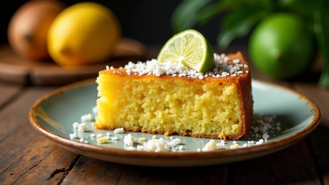 Cassava Cake (Maniok-Kuchen)