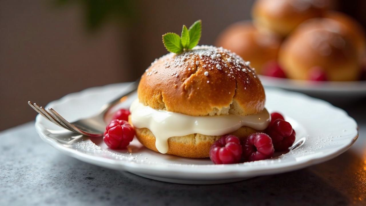 Cassis-Milchbrötchen