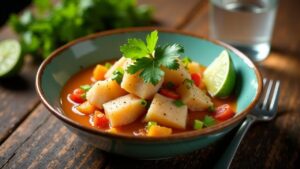 Cebiche Paceño: Bolivianischer Fischsalat