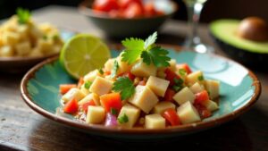 Ceviche Colombiano: Kolumbianischer Fischsalat