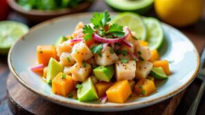 Ceviche Mixto (Gemischtes Ceviche)