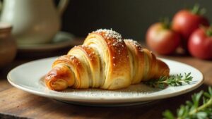 Champignon-Pecorino-Croissants