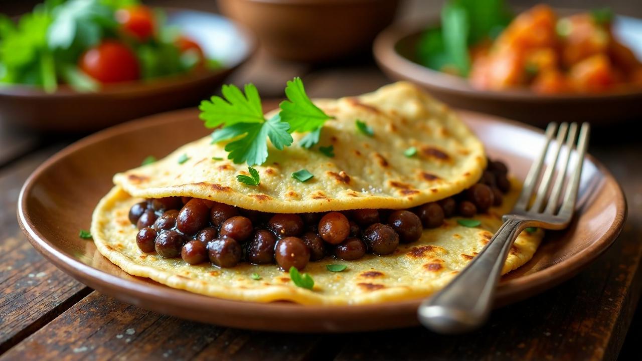 Chapati Na Maharagwe – Fladenbrot mit Bohnen