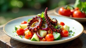 Charred Octopus Salad