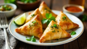 Cheese Samosa – Ugandische Käse-Samosa