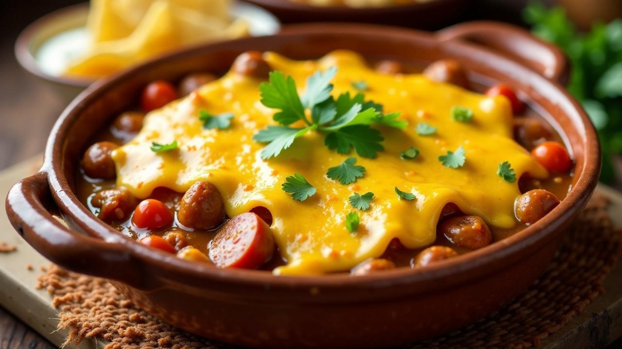 Cheesy Chili Dog Casserole