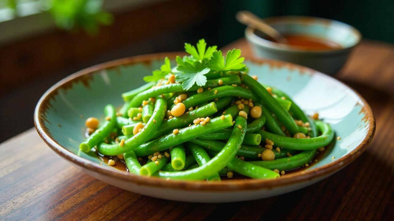 Chengdu Bohnensalat