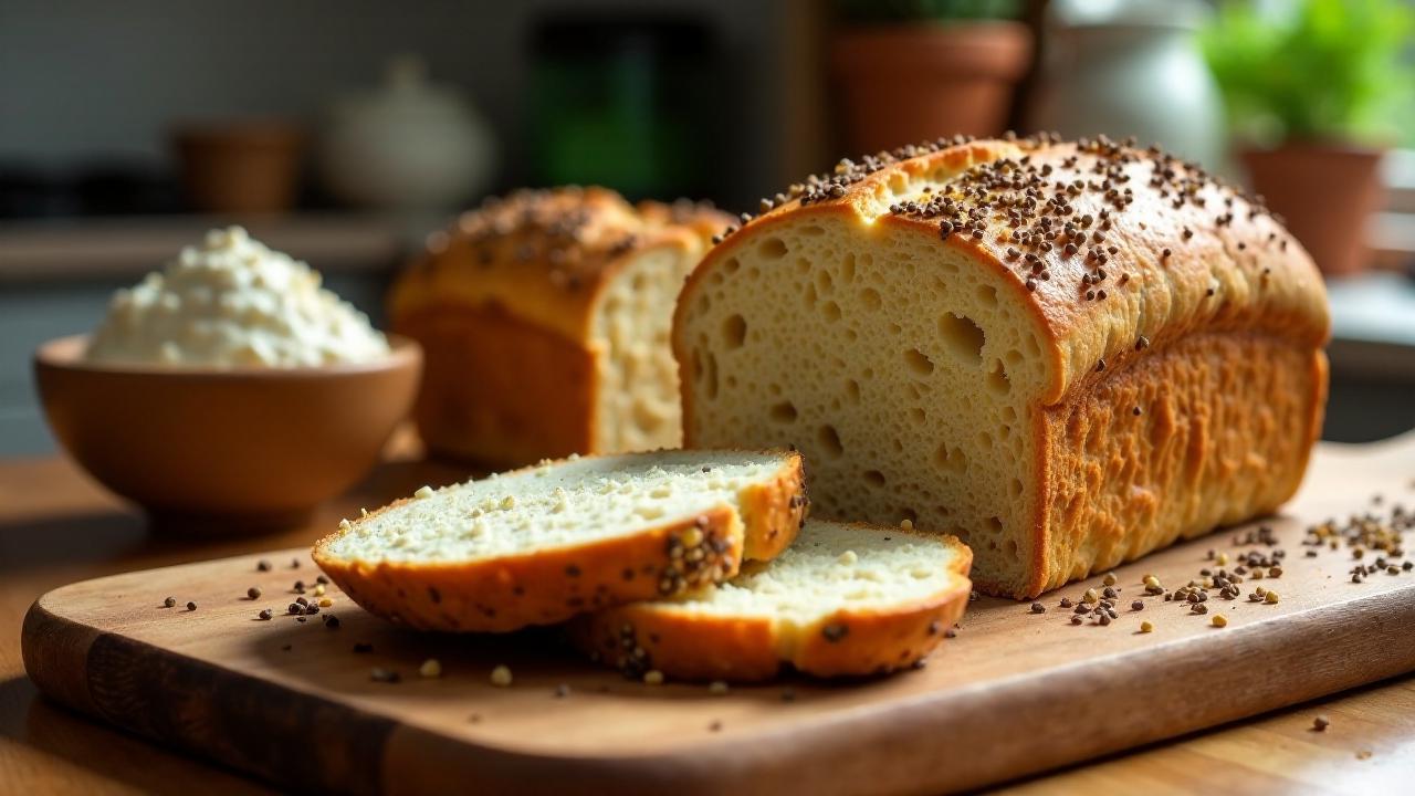 Chia-Hanfsamen-Brot