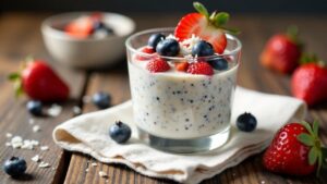 Chia-Kokos-Pudding