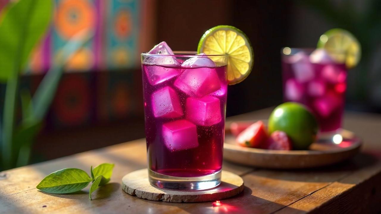 Chicha Morada: Erfrischendes Getränk aus lila Mais