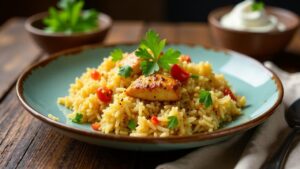 Chicken Dry Rice