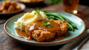 Chicken Fried Steak with Country Gravy