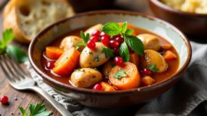 Chicken Pomegranate Stew