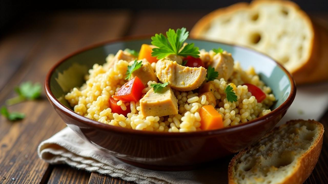 Chicken Pot Rice - Hühnchen im Reistopf