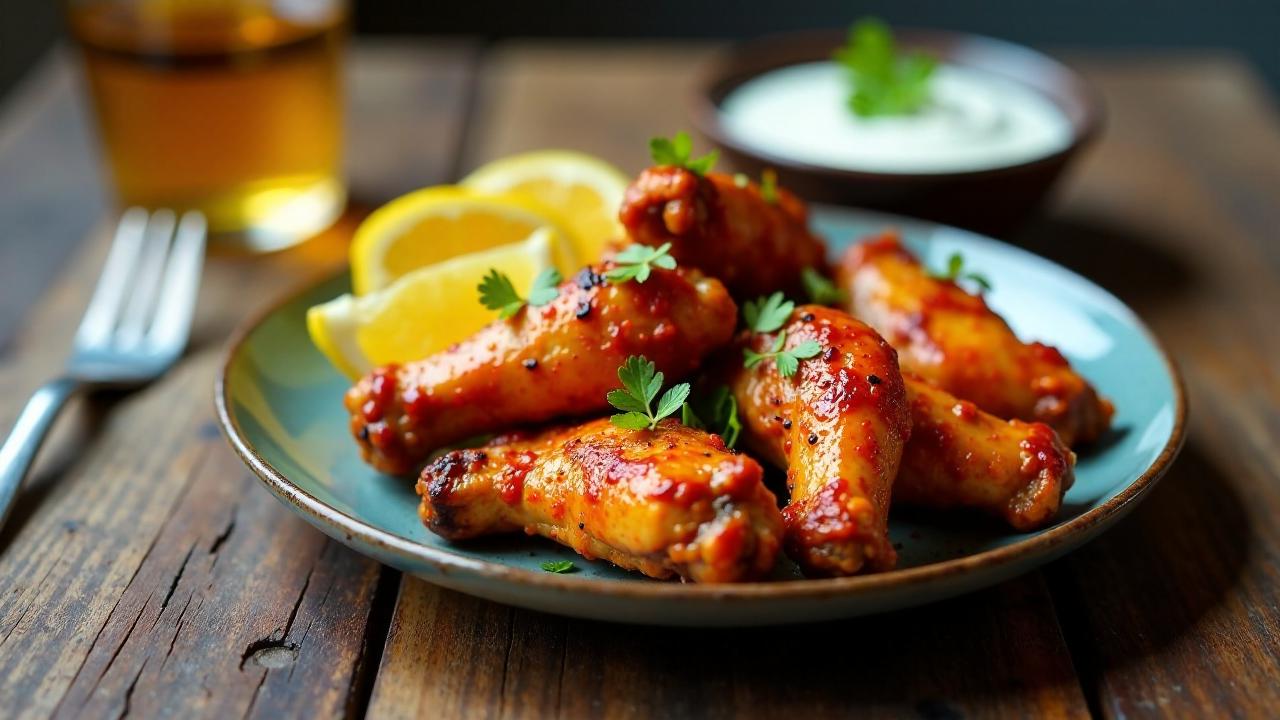 Chicken Wings mit Harissa-Marinade