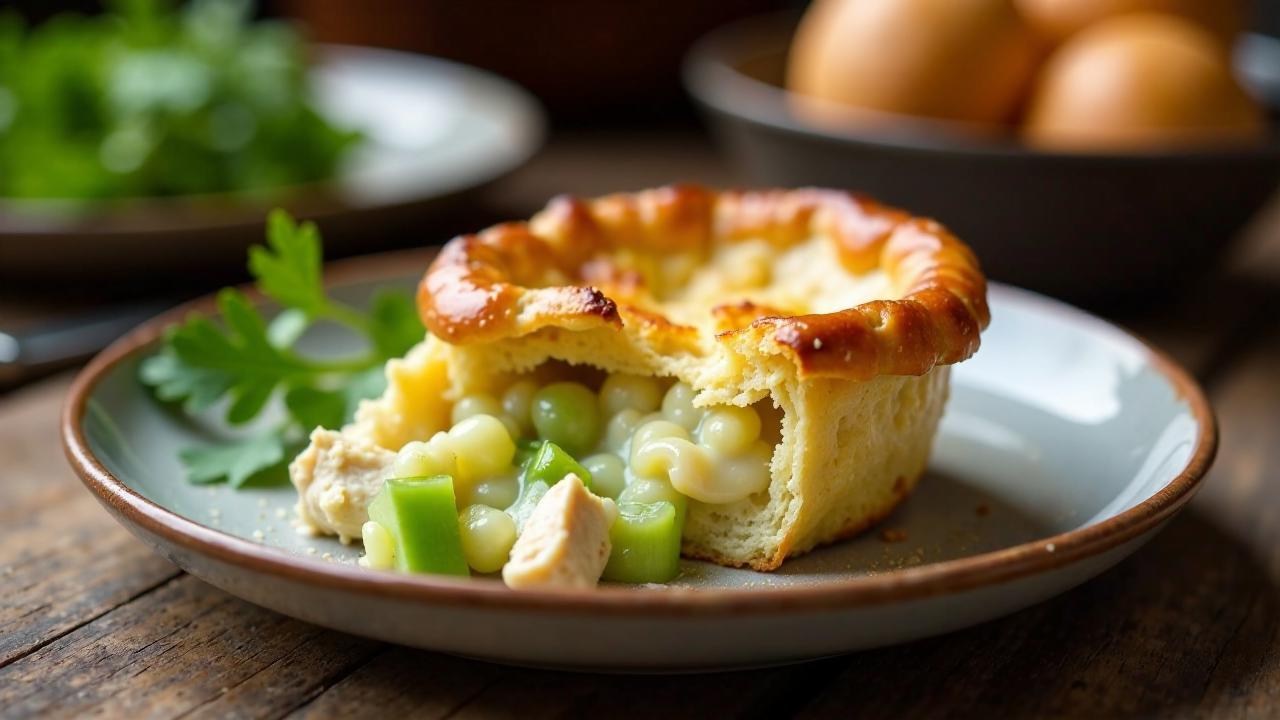 Chicken and Leek Pie