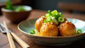 Chickpeas Takoyaki