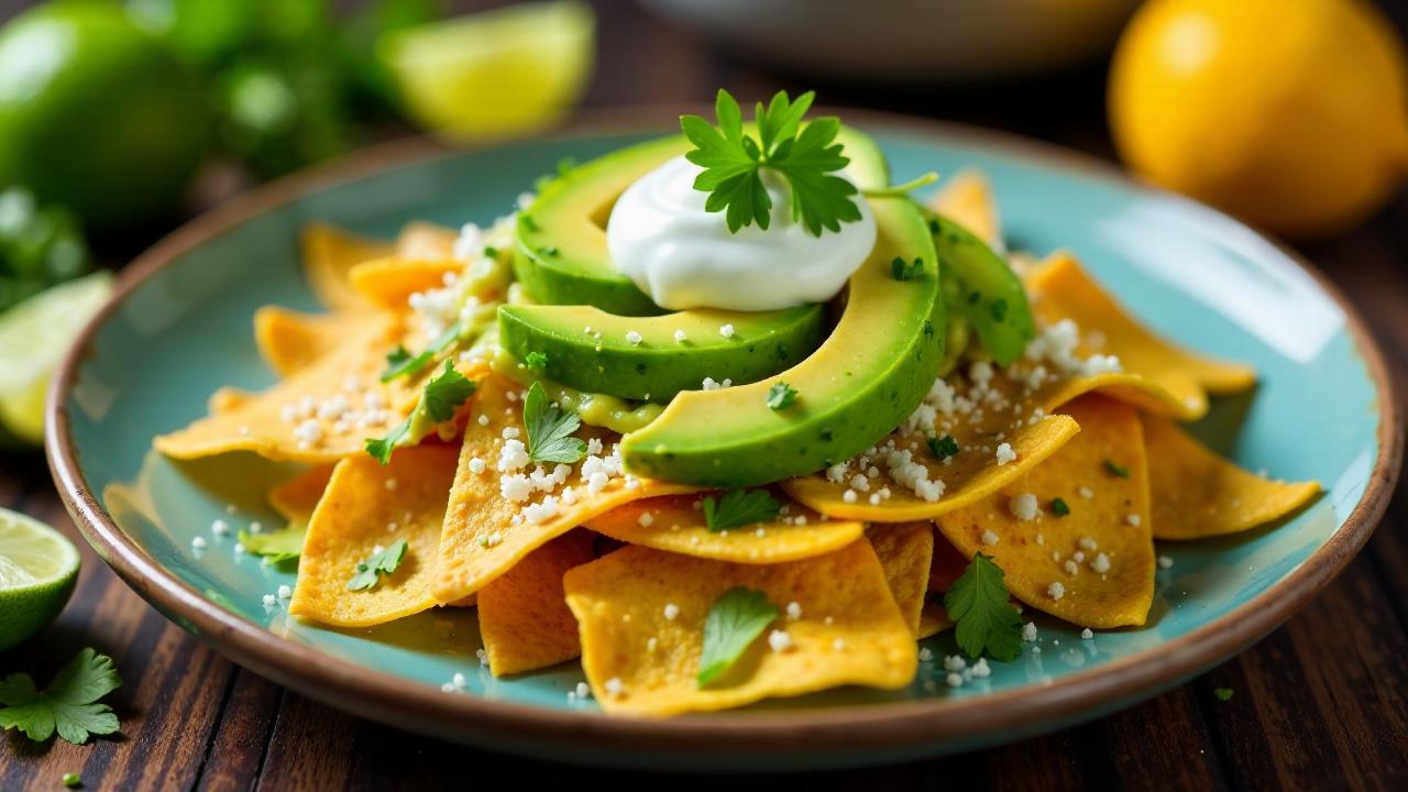 Chilaquiles mit grüner Salsa