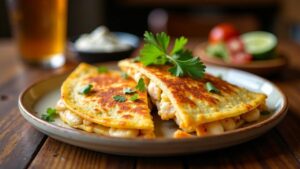 Chili Crab Quesadillas