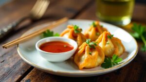 Chili Crab Wontons