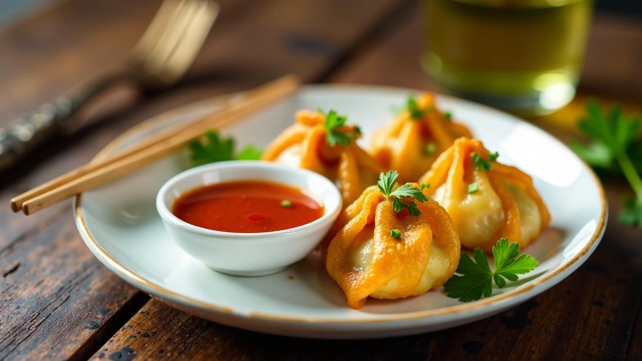 Chili Crab Wontons