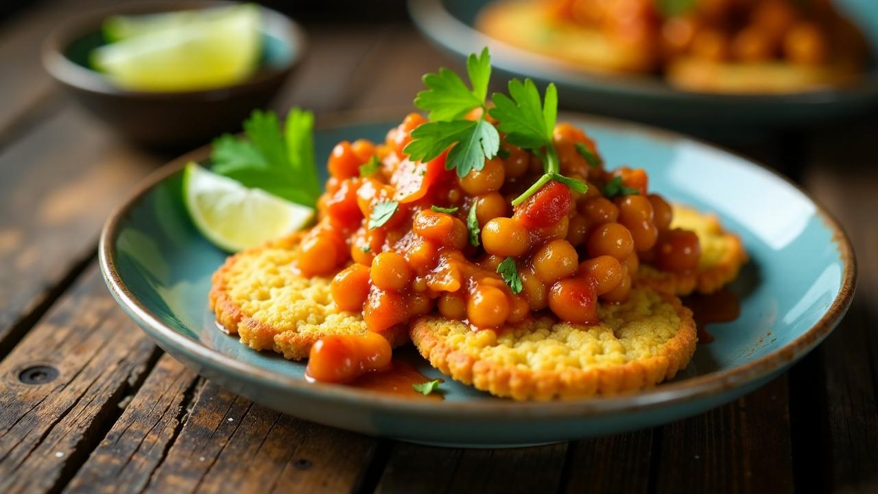 Chili Crab auf Maisbrot