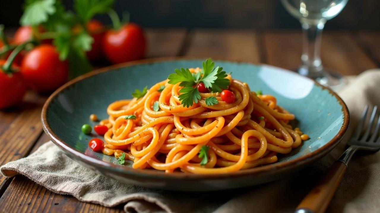 Chili Noodles-Rauchpasta