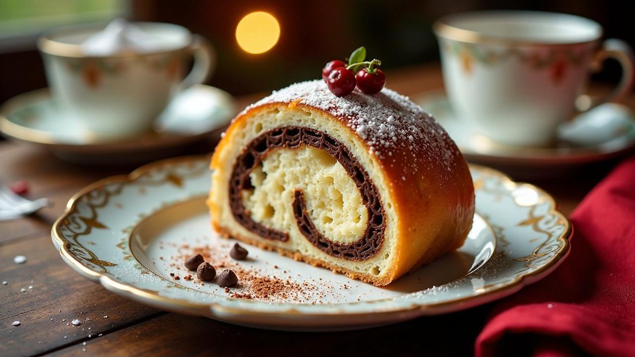 Chilli-Schokolade-Stollen