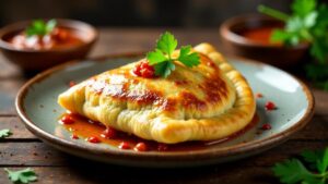 Chilli Crab Calzone