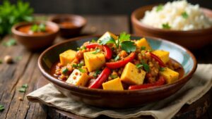 Chilli Paneer (Indische-Chinesisch Fusion)