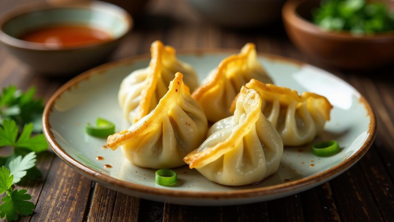 Chinesische Knödel (Jiaozi)