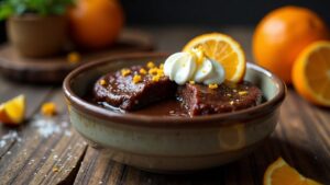 Choc-Orange Self-saucing Pudding