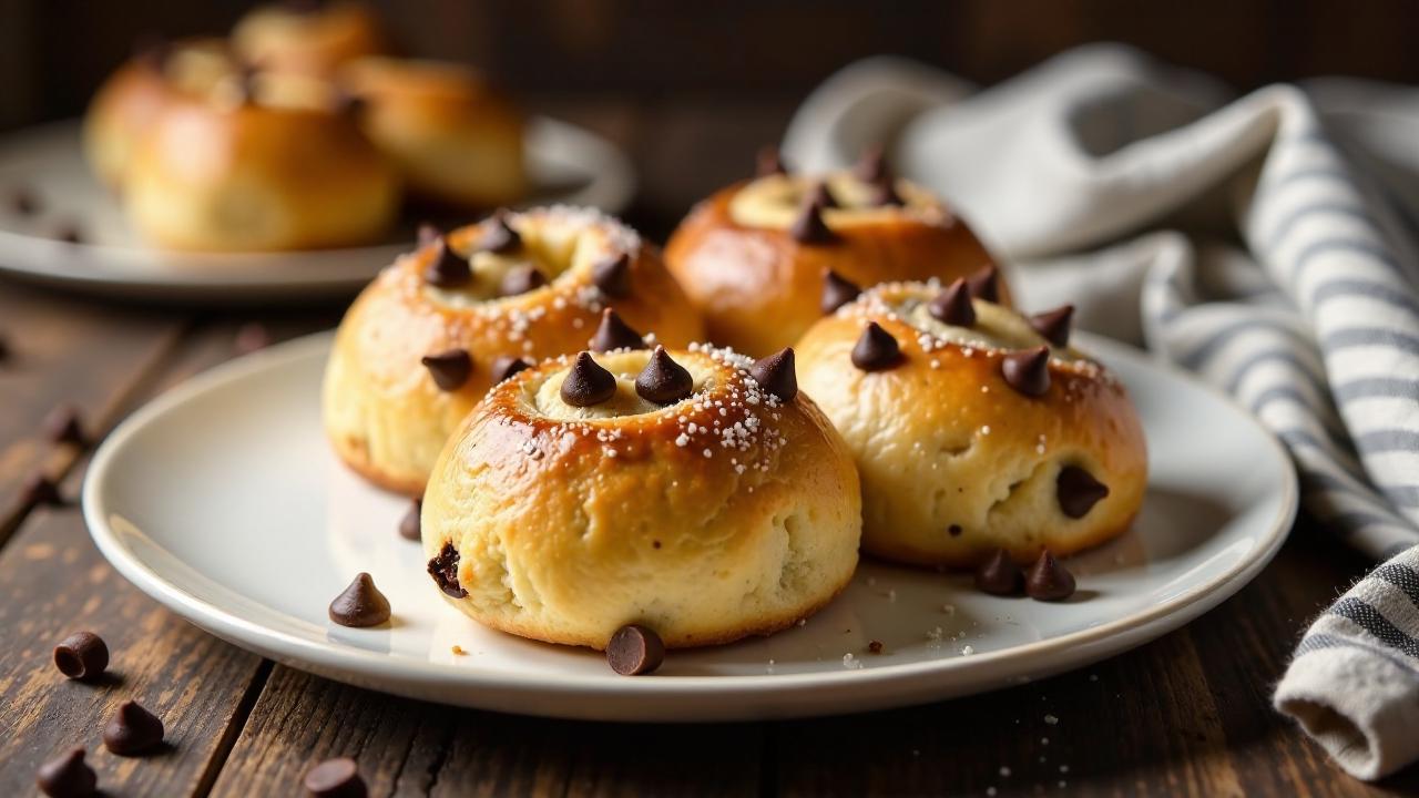 Choco Chip-Milchbrötchen