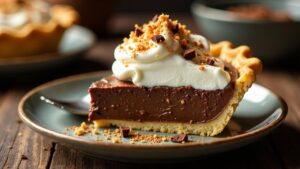 Chocolate Haupia Pie