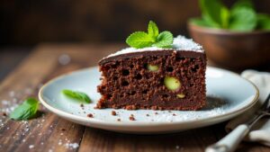 Chocolate Leek Cake - Schokoladen-Lauch-Kuchen