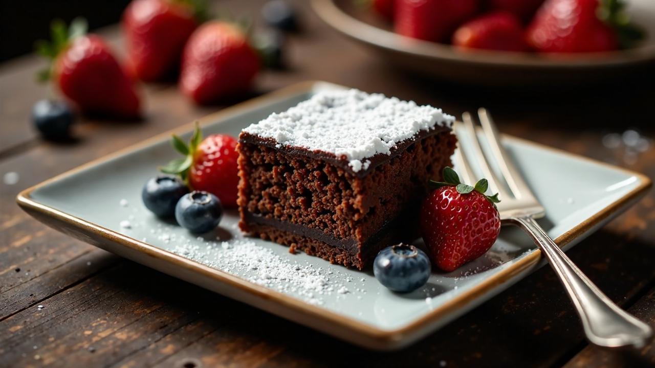 Chocolate Puto (Schokoladen-Reiskuchen)