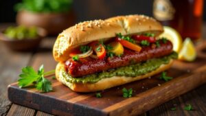 Choripán – Argentinischer Chorizo-Sandwich