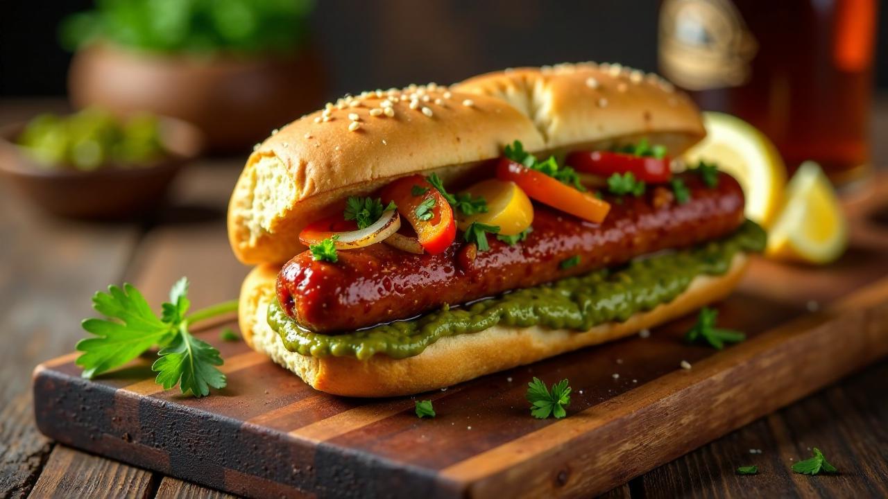 Choripán – Argentinischer Chorizo-Sandwich