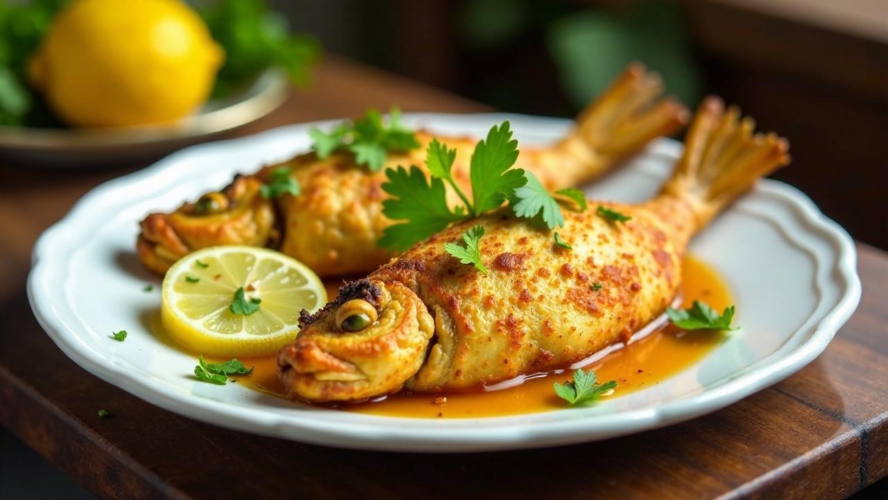 Chui Jhal Maach - Fisch mit Chui Jhal Gewürz