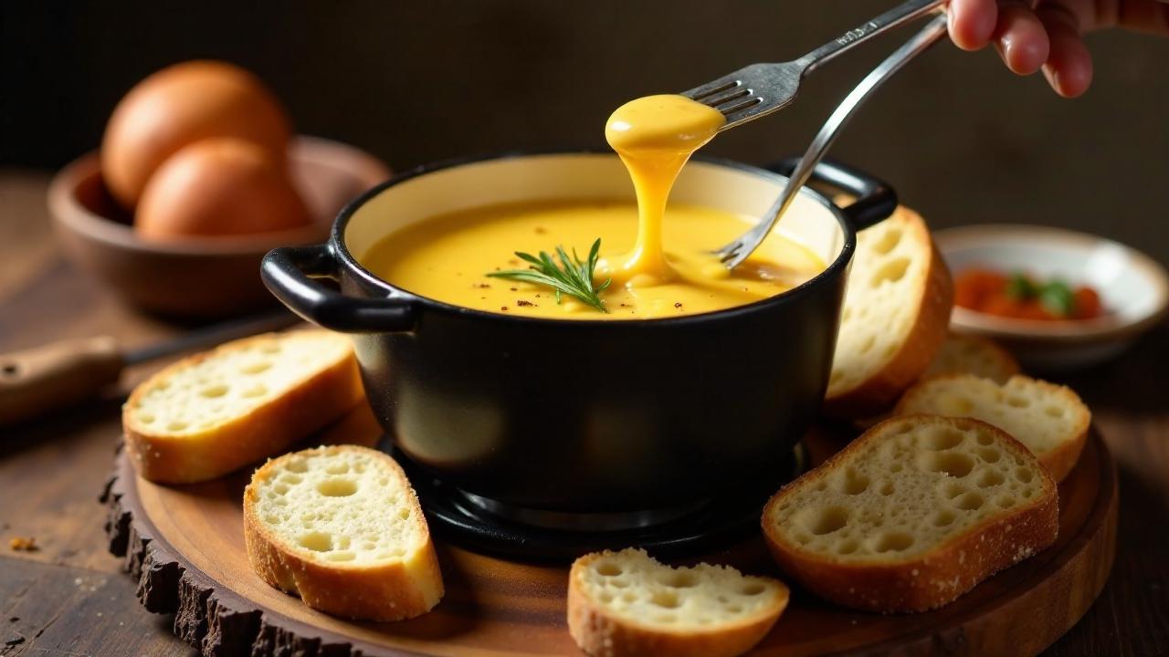 Churer Fondue - Schweizer Nationalspeise mit regionalem Käse