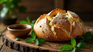 Ciabatta mit Kräutern der Provence