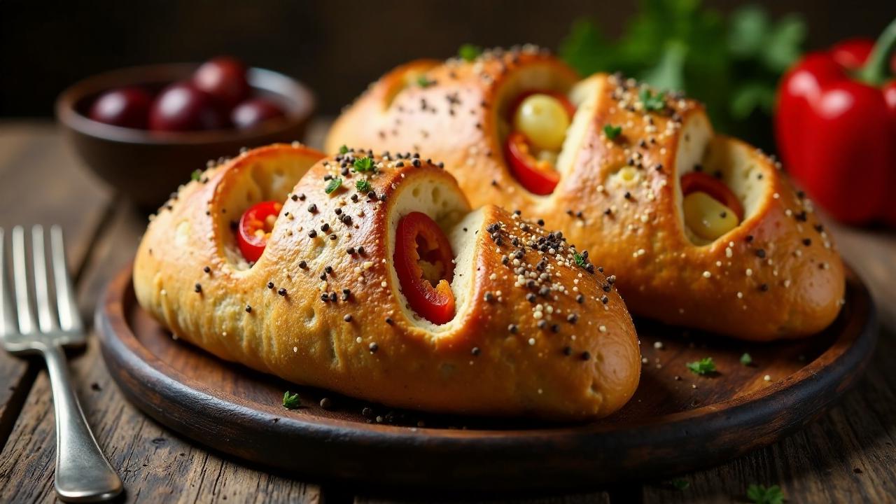 Ciabatta mit Paprika