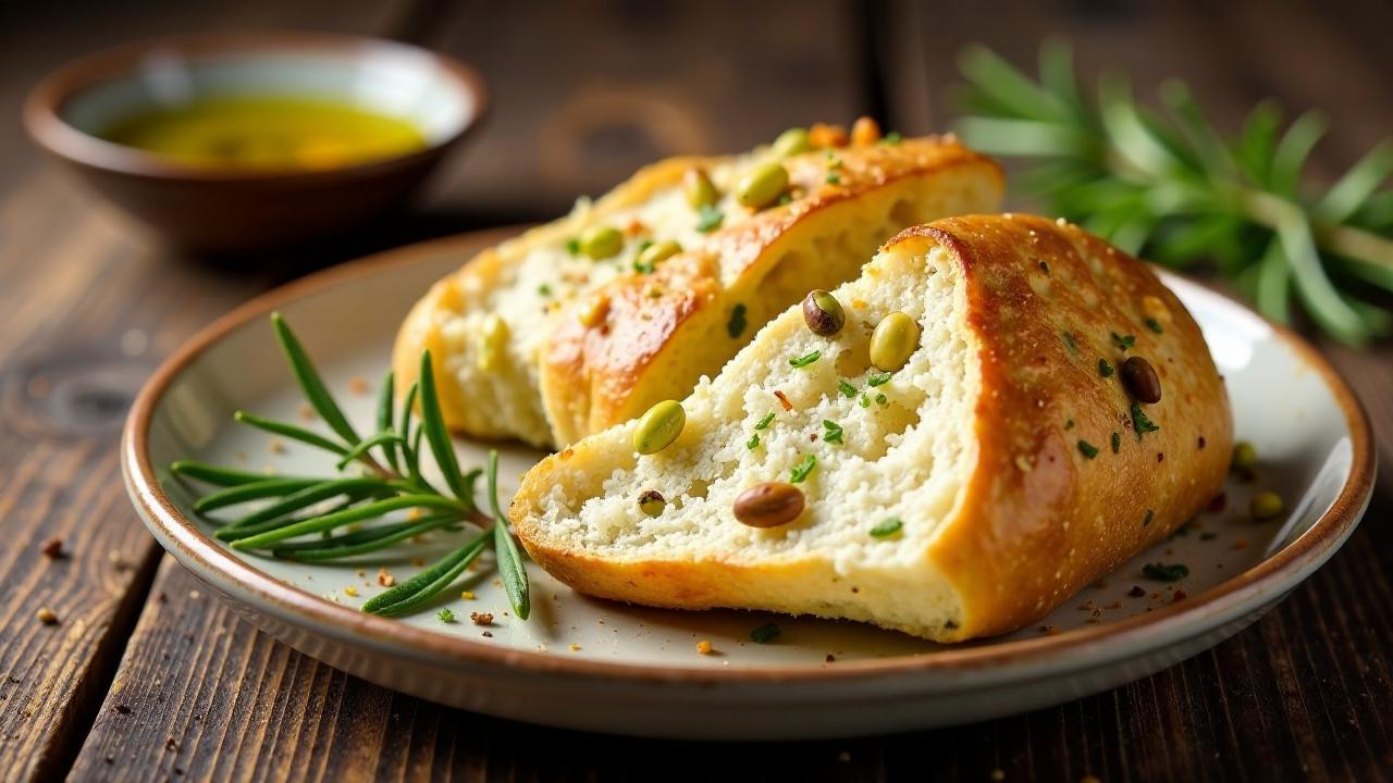 Ciabatta mit Pistazien