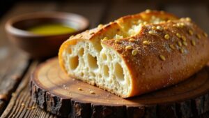 Ciabatta mit Sonnenblumenkernen